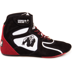CHICAGO HIGH TOPS - BLACK/WHITE/RED LIMITED"" ""