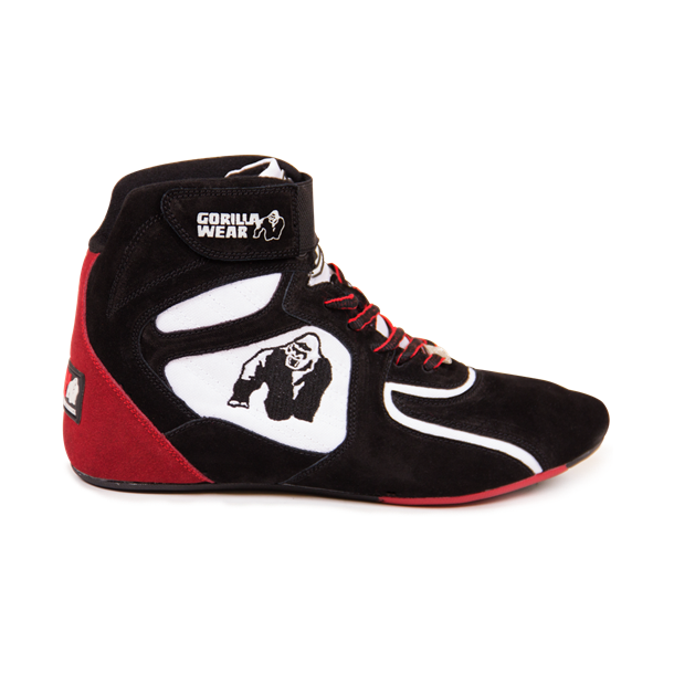 CHICAGO HIGH TOPS - BLACK/WHITE/RED LIMITED"" ""