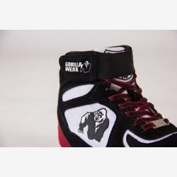CHICAGO HIGH TOPS - BLACK/WHITE/RED LIMITED"" ""