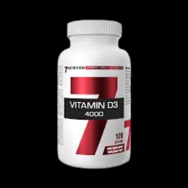 7Nutrition Vitamin D3 � 4000 IU (120 kapsler)