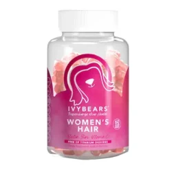 IVYBEARS womens hair vitamins Hrvekststimulerende kosttilskudd for kvinner
