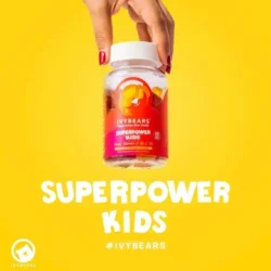 IVYBEARS Superpower kids multi vitaminer for barn