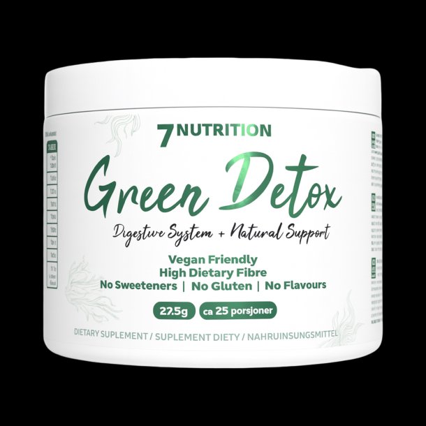 7Nutrition Green Detox � 225 g (ca. 25 porsjoner)