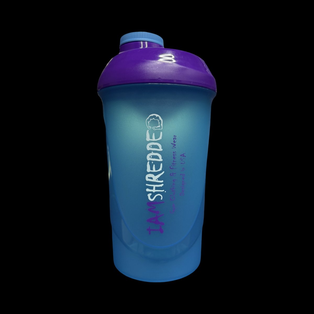 I AM SHREDDED Shaker – 700 ml - Tilbehør - AD Sport Arunas Dubovikas