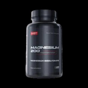 VAST Magnesium 200 � Magnesium Bisglycinate (120 kapsler)