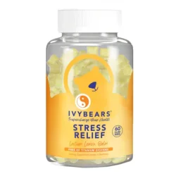 IVYBEARS STRESS RELIEF-vitaminer inneholder hykonsentrert L-theanin og sitronmelisseekstraktpulver