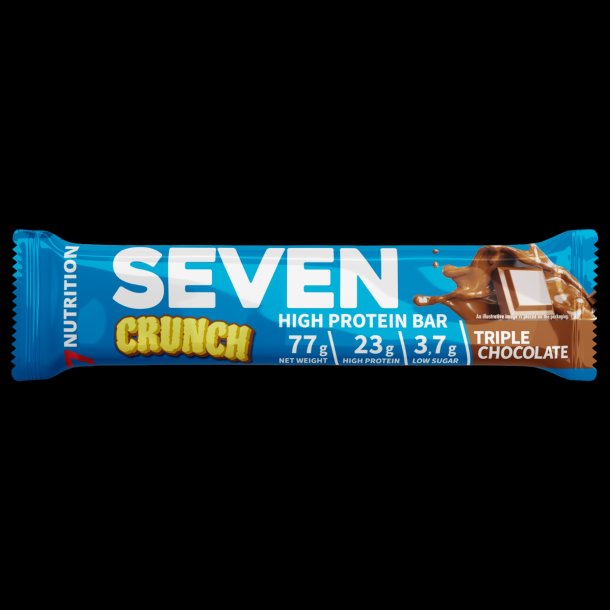 7NUTRITION SEVEN PROTEIN BAR 77G Triple Chocolate