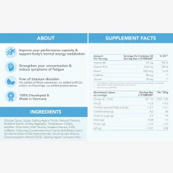 IVYBEARS Boost Energy Kosttilskudd for energi