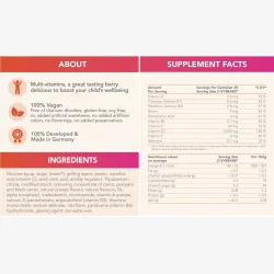 IVYBEARS Superpower kids multi vitaminer for barn