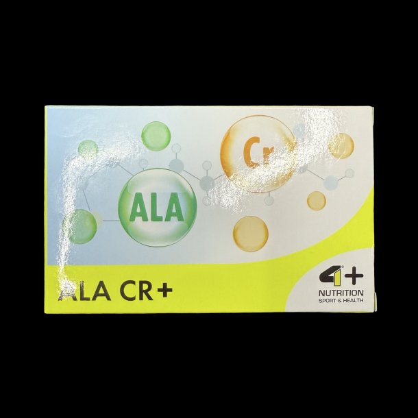 4+ Nutrition Ala CR+ 30 tabletter alfaliponsyre