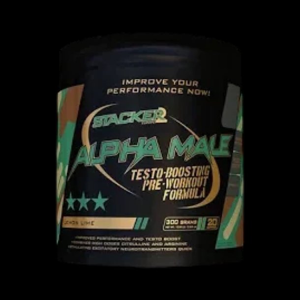 Alpha Male, 300 g, Testo Boosting Pre-Workout STACKER2 Europe