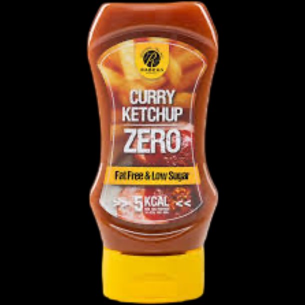CURRY KETCHUP ZERO 350ML, RABEKO