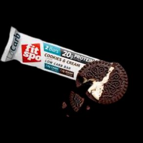 FITSPO Protein bar Lo Carb COOKIES AND CREAM