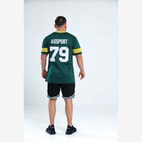 Adsportgymwear Herre futbol T-Shirt Nummer 79 Grnn
