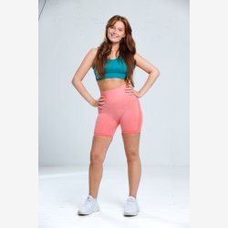 Adsportgymwear Dame Rumpelftende Short Vannmelonrd