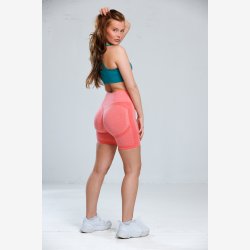 Adsportgymwear Dame Rumpelftende Short Vannmelonrd