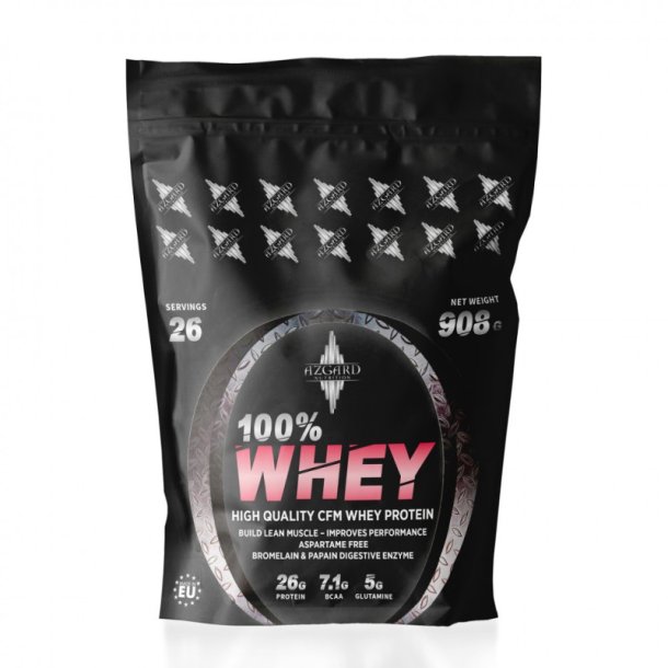  &#59647; Azgard 100% CFM Whey 908 g  Proteinkonsentrat