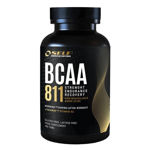 BCAA 8:1:1 - 200 kapsler Self Omninutrition