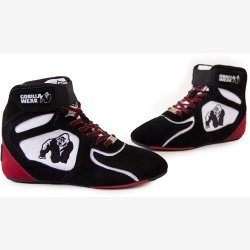 CHICAGO HIGH TOPS - BLACK/WHITE/RED LIMITED"" ""