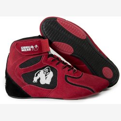 Chicago High Tops - Red/Black 