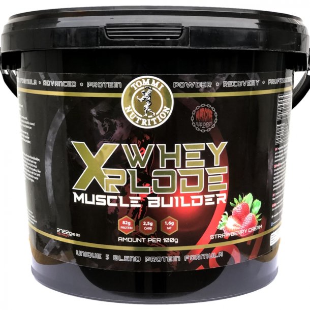 Whey Xplode 2722g Strawberry