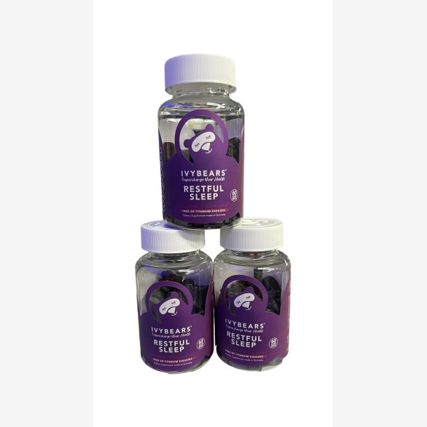 IVYBEARS Restful Sleep vitaminer (Betal for 2 f 3)