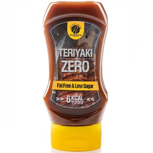 TERIYAKI ZERO SAUCE 350ML, RABEKO