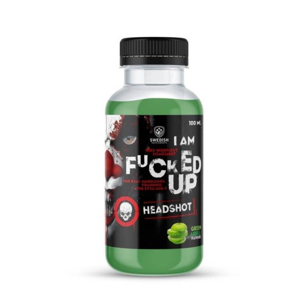 Fucked Up Headshot, 100ml, Green Apple