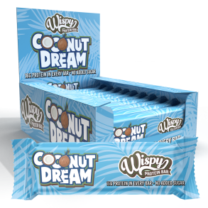Wispy Protein Bar, 55g x Coconut dream