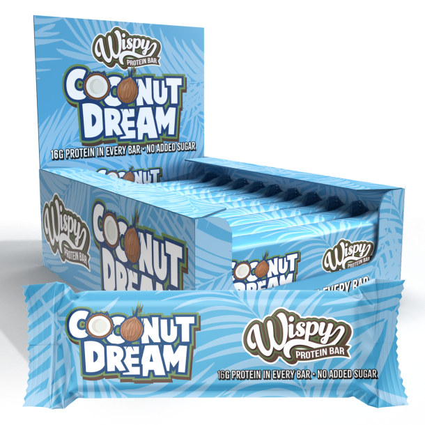 Wispy Protein Bar, 55g x Coconut dream