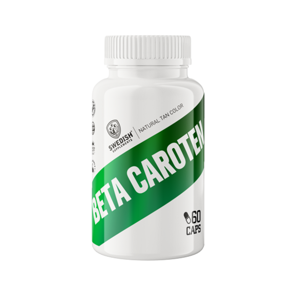 Beta Caroten, 60 Caps Swedish-Supplements